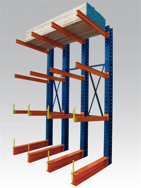 single sided cantilever rack systems